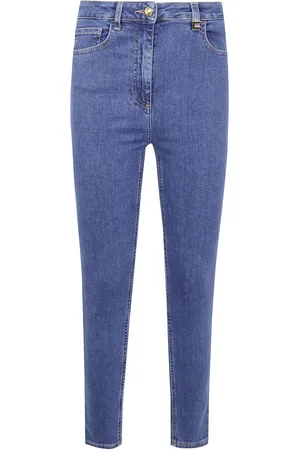Elisabetta Franchi Logo-plaque jeans