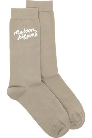 Maison Kitsuné Handwriting socks