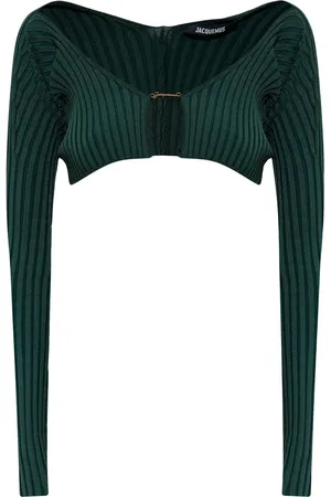 Jacquemus Logo-lettering cardigan