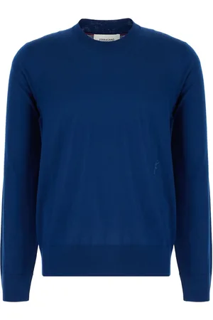 Salvatore Ferragamo Logo-embroidered jumper
