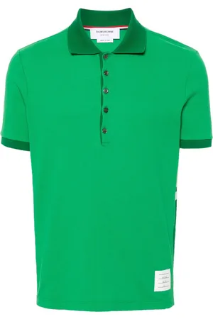 Thom Browne 4-Bar cotton polo shirt