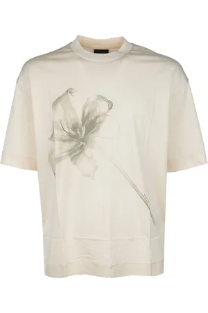 Emporio Armani Lily-print T-shirt