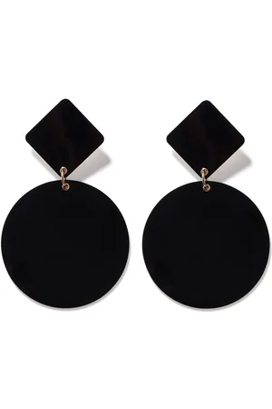 Carolina Herrera Geometri-shapes drop earrings