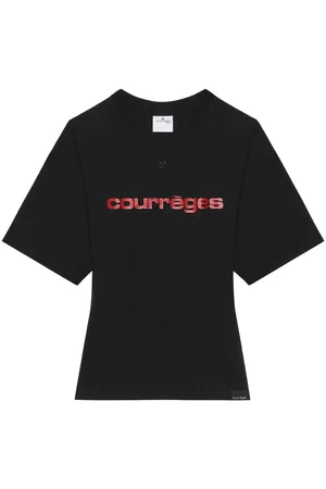 Courrèges Logo-print T-shirt