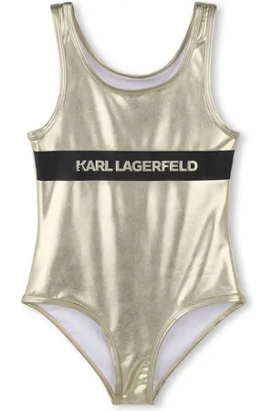 Karl Lagerfeld Logo-print swimsuit