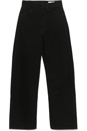 LEMAIRE High-waisted curved jeans