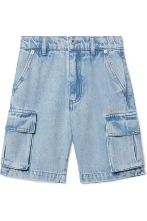 OFF-WHITE Bookish denim shorts