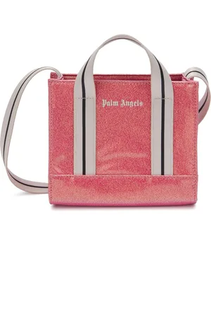 Palm Angels Mini glitter tote bag