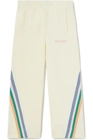 Palm Angels Printed wide-leg track pants