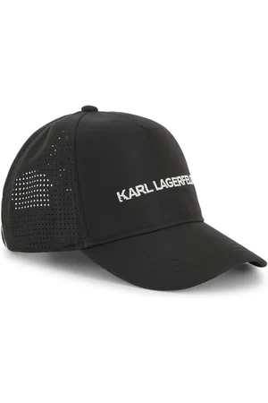 Karl Lagerfeld Logo-embroidered cap