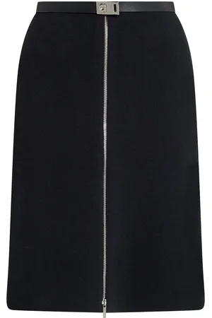 Salvatore Ferragamo Logo buckle skirt