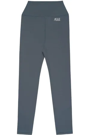 Sporty & Rich Action logo-print leggings