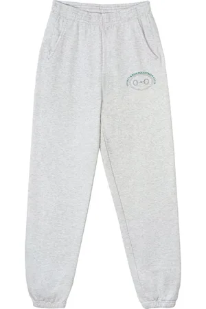Sporty & Rich Logo-print track pants