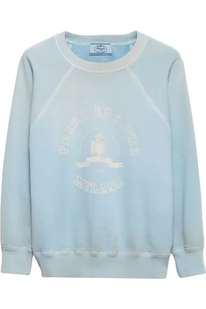 Prada Cotton crew-neck sweatshirt