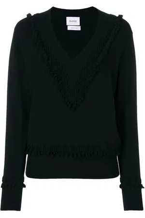Barrie Romantic Timeless cashmere V neck pullover