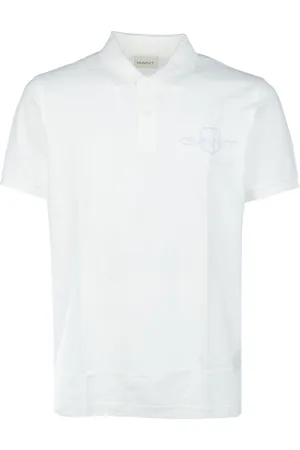 GANT Logo-embroidered polo shirt