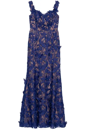 Marchesa Notte Organic lace gown
