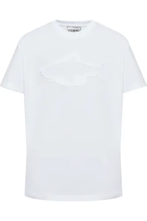 Iceberg Shark-appliqué T-shirt
