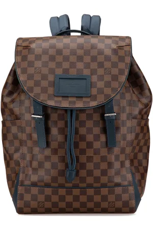 LOUIS VUITTON 2014 Damier Ebene Runner backpack