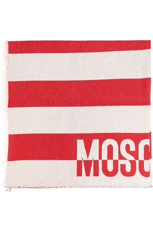 Moschino Striped beach towel