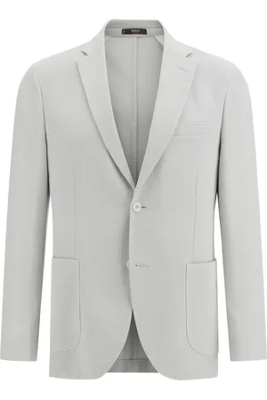 Boggi Milano Cotton crepe blazer