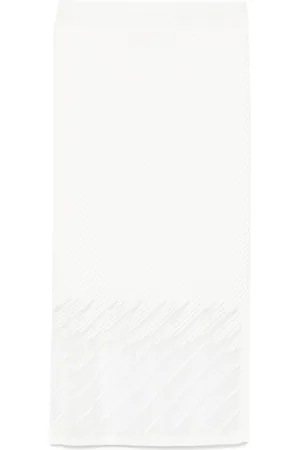 DKNY Sheer-panels midi skirt