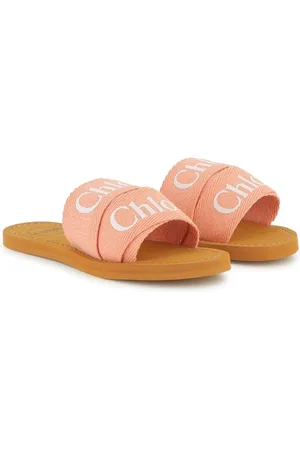 Chloé Logo-print flip flops