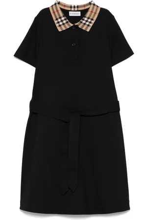 Burberry Belted polo dress