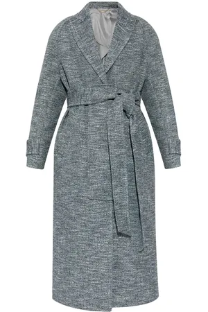 Victoria Beckham Raglan-sleeve single-breasted coat