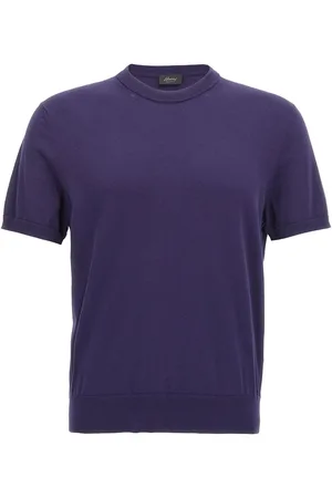 BRIONI Fine-knit T-shirt
