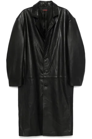 LU’U DAN Leather coat