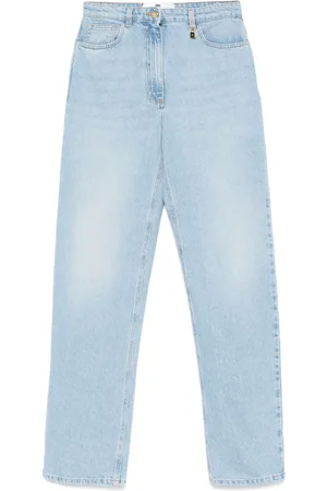 Elisabetta Franchi Padlock-detail jeans
