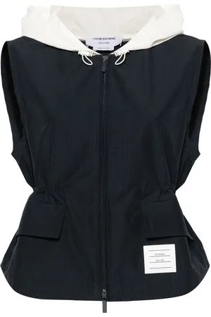Thom Browne Ripstop hooded gilet