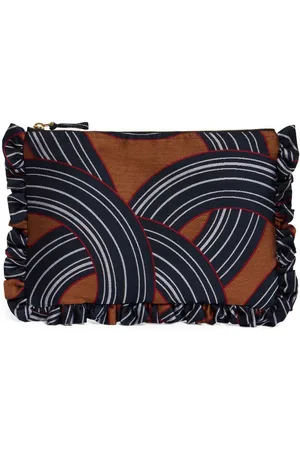 La DoubleJ Jacquard clutch bag