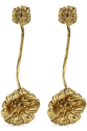 Goossens Fleur de Pavot pendant earrings