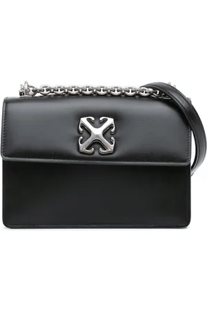 OFF-WHITE 2020-2024 Calfskin Jitney 2.0 crossbody bag
