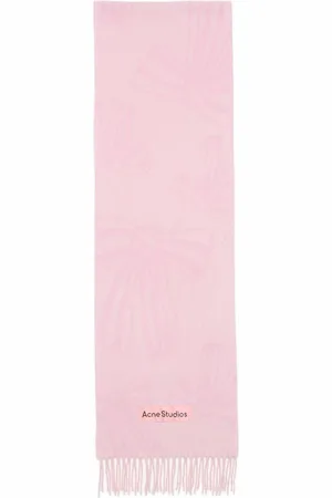 Acne Studios Cashmere jacquard scarf