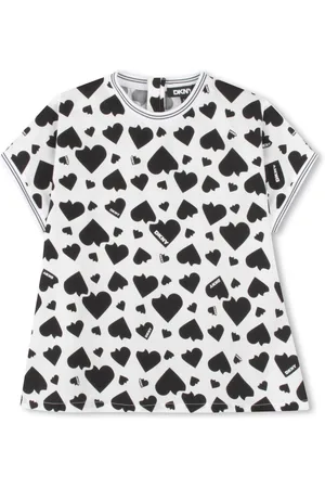 DKNY Heart-print T-shirt
