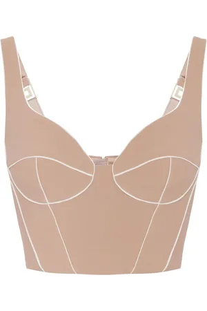 Elisabetta Franchi Contrasting piping top