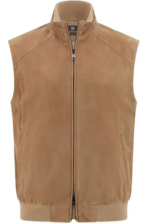 Boggi Milano Suede gilet