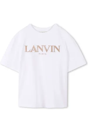 Lanvin Logo-embroidered T-shirt