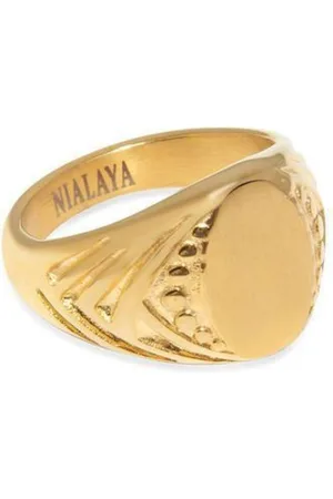 Nialaya Plated brass ring