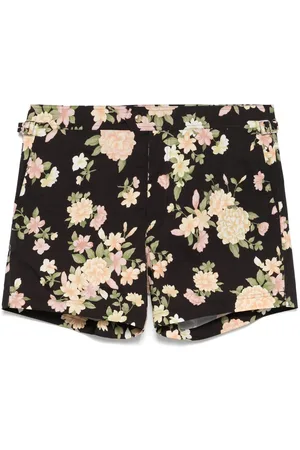 Tom Ford Floral-print swim shorts