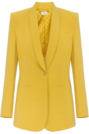 Elisabetta Franchi Contrast-stitching blazer