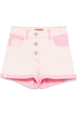 Missoni Logo-embroidered denim shorts