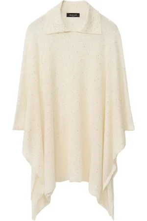 Fabiana Filippi Sequin cape