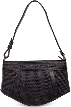 Natasha Zinko Underwear leather shoulder bag