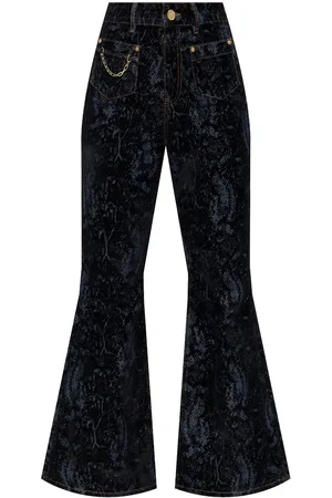 Ganni Jeansy flared trousers