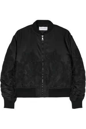 Viktor & Rolf Floral-lace bomber jacket