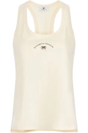 Elisabetta Franchi Logo-print tank top